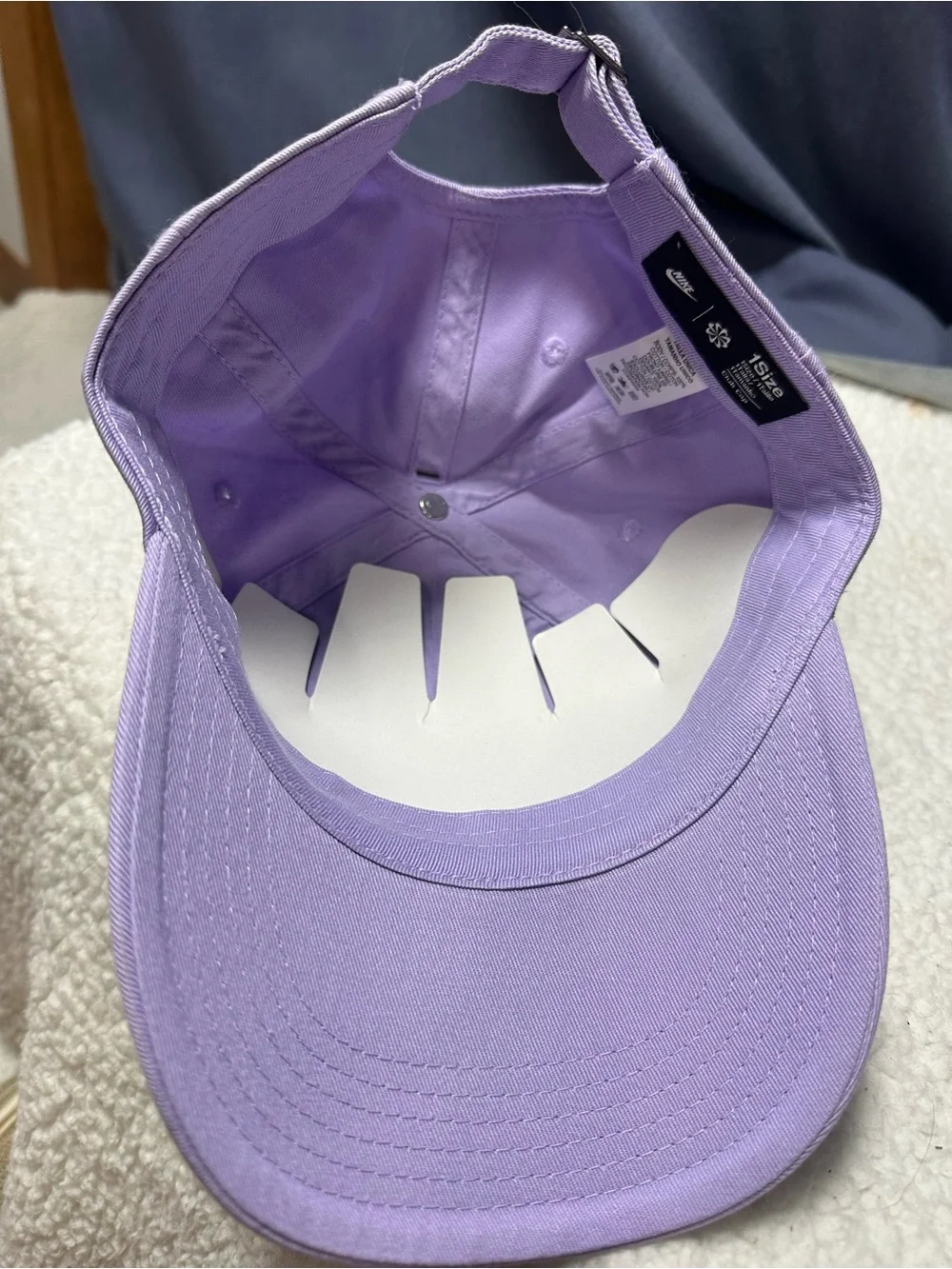 Nike Kids Lavender Club Cap - Light Purple one size NEW